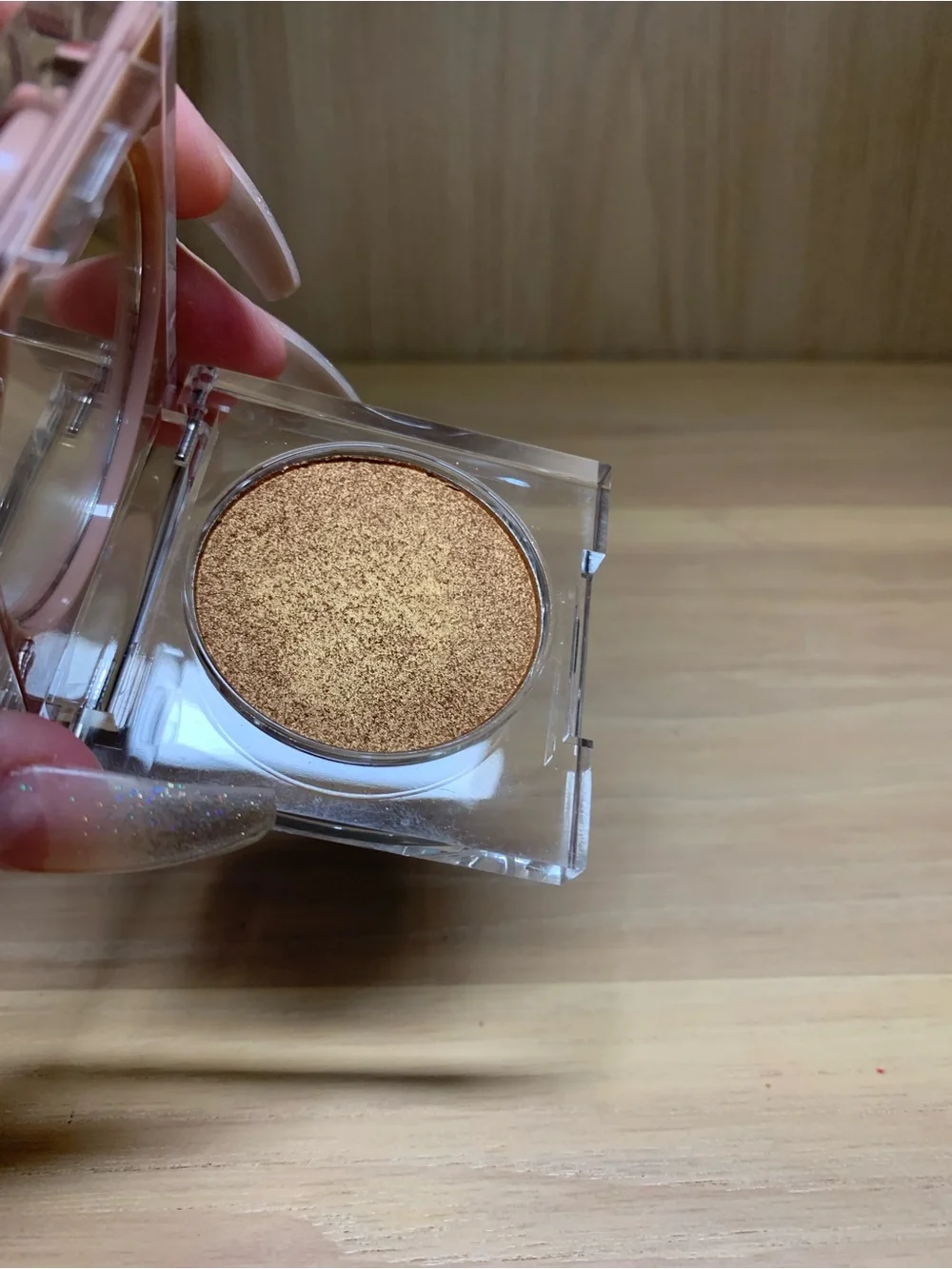KKW Beauty “ Big Bank” Metallic Copper Gold Eyeshadow